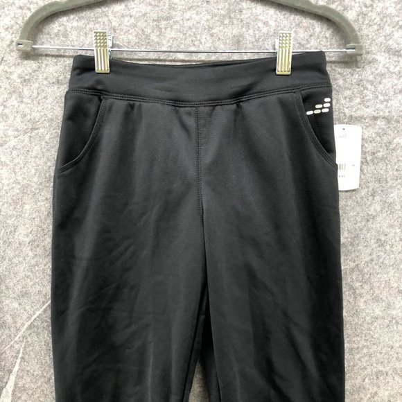 NWT BCG Girls Size M (8-10) Black Training Fleece Jogger Pants Active Athleisure - Picture 2 of 12